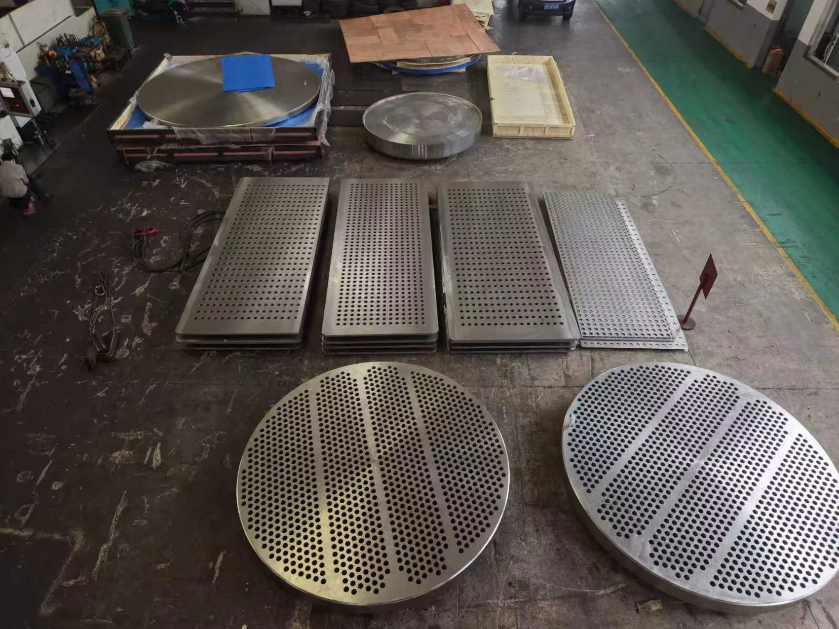 Jinying workshop reference: Baffle Plates