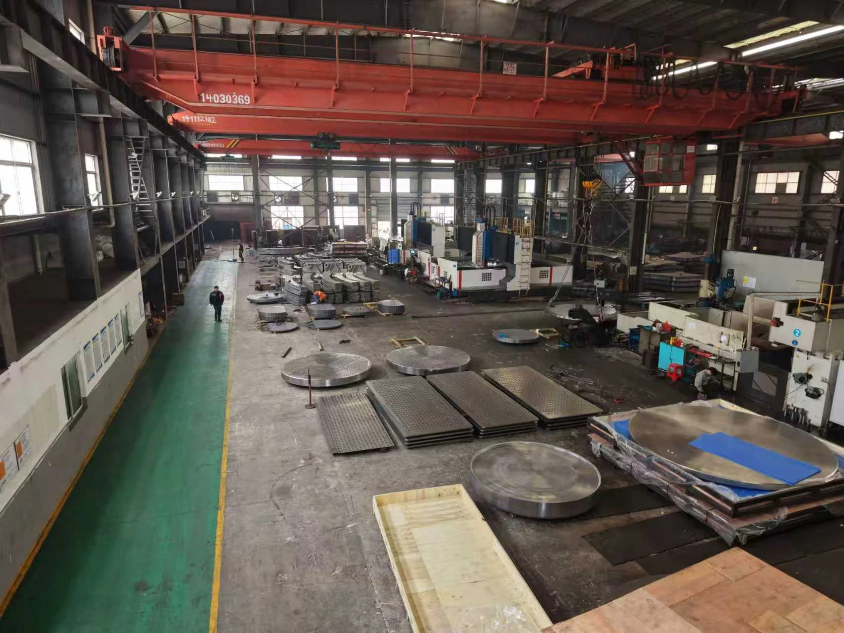 Jinying workshop and large plate components