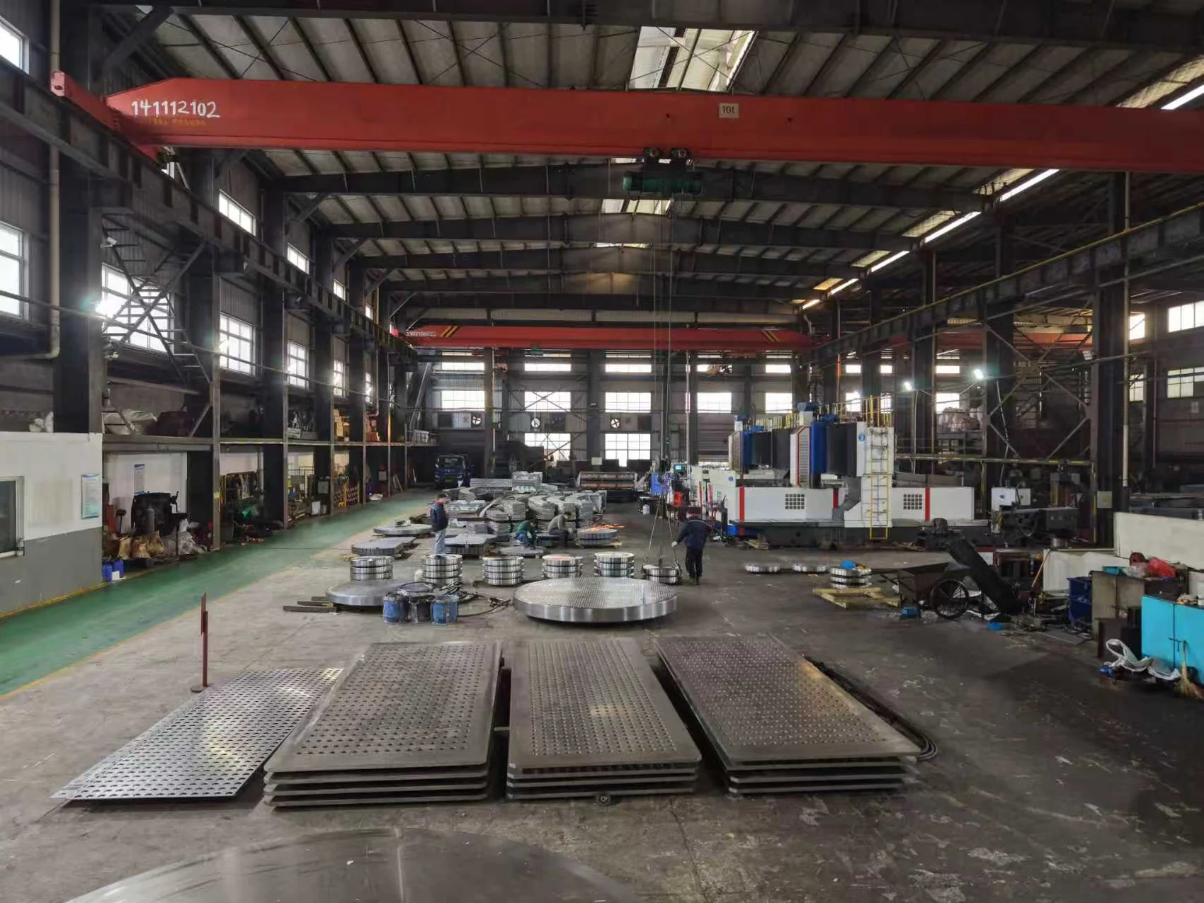 Jinying Machinery factory interior